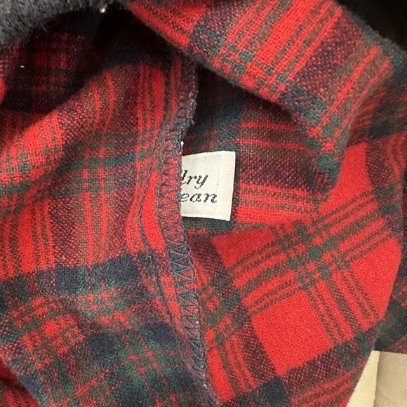 Vintage Pendleton Cardigan Jacket Mens XL Red Black Plaid Wool USA 80s Western - Picture 16 of 16